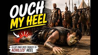 The Battle of Thessaly from Troy with Elliot Page as Achilles. Nolan Odyssey meme edition