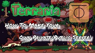 How To Make Your OWN Server With Friends! (IOS/ANDROID) (PLAY WITH FRIENDS!) | Terraria 1.4