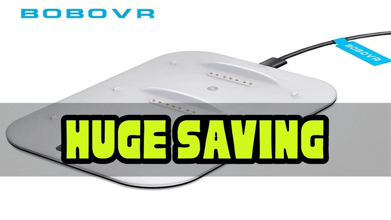 BOBOVR BD3 Charging Dock For B100 Battery Pack Fast Charging Station 30W Power For Quest3 VR Access