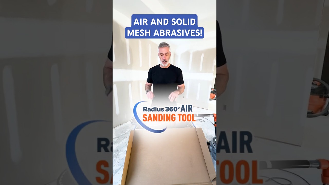 Radius360° Air Solid and Mesh Abrasives | Full Circle