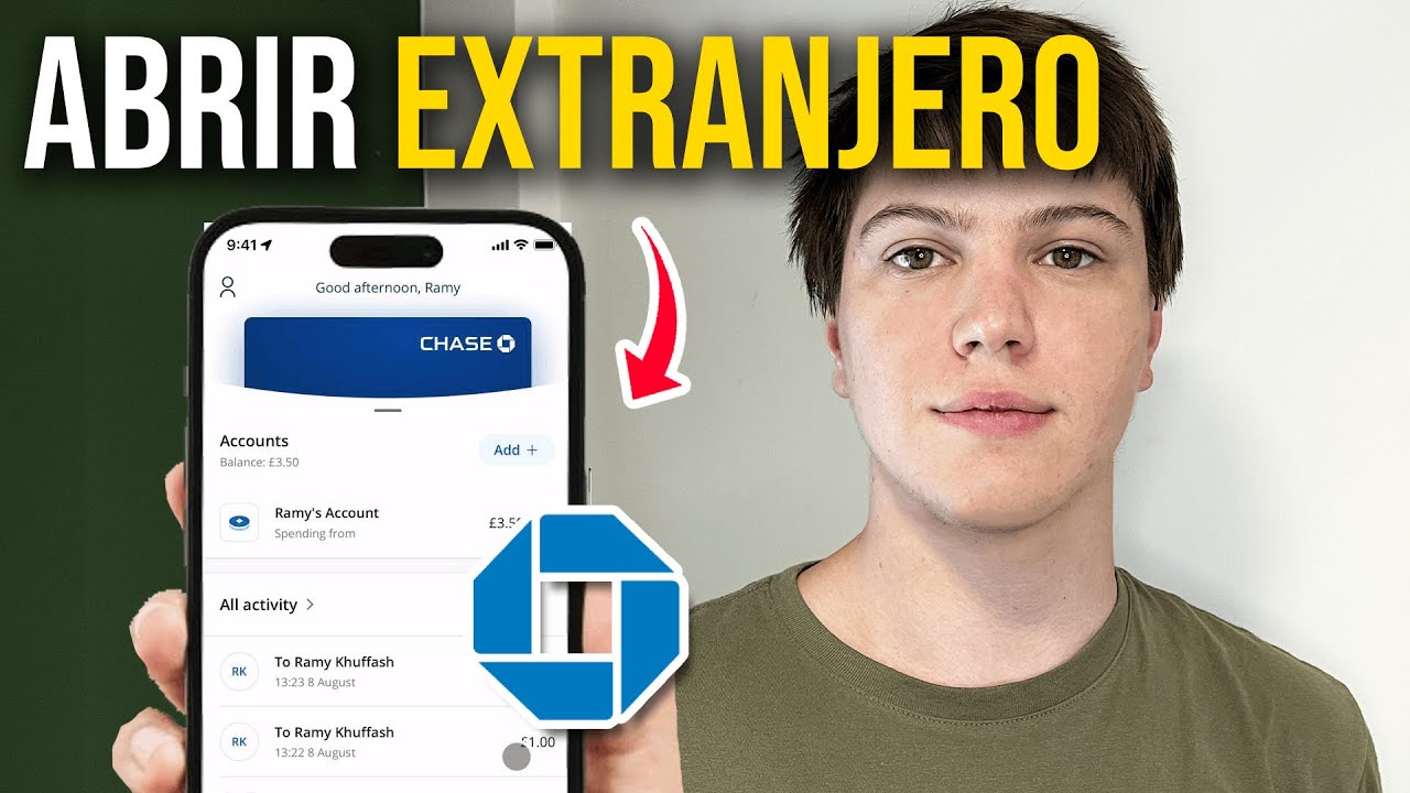 Como ABRIR una CUENTA en Chase Bank SIENDO EXTRANJERO (REQUISITOS ...