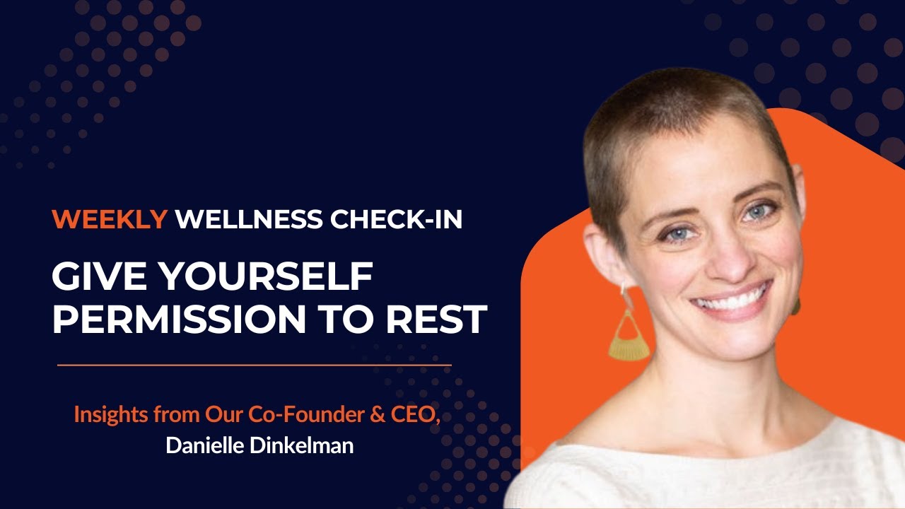 Give yourself permission to rest - YouTube