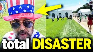 Everyone Leaves Trump Fair after GROSS DISASTER