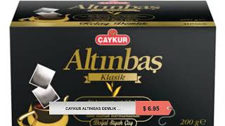 CAYKUR ALTINBAS DEMLIK POSET TEA BAG 40TB 200GR Resimi