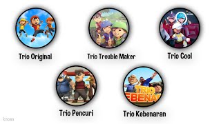 Semua Trio Yang Ada Di Animasi Boboiboy Diceritakan Dalam 6 Menit