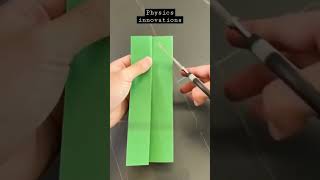 How to make an easy paper rocket #physics #shorts #experiments #technology #cricket #funny !? #fyp