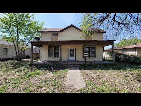 612 N C St, Wellington, KS home video tour