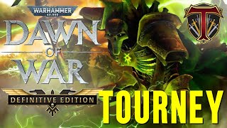 Warhammer 40,000: Dawn of War - Definitive Edition | Single Faction Tournament! SWEAT TIME!