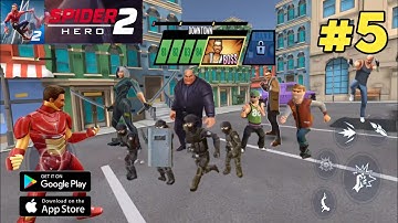 Spider Fighter 2 | Iron Men Fighting With Enemy Gameplay Walkthrough Level 81-100 #5