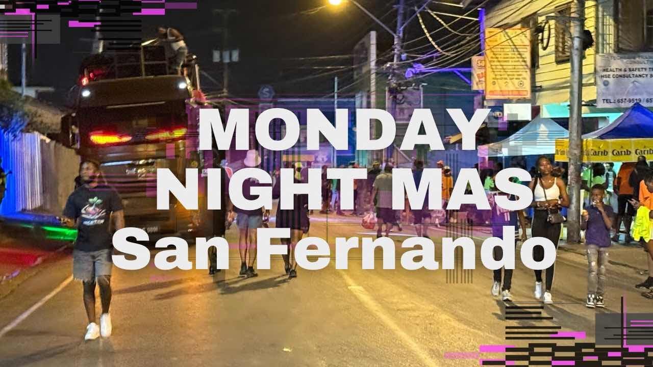 Trinidad Carnival 2025: Carnival Monday Night Mas in San Fernando