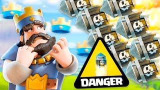 3 Crowning *NOOBS* with ONLY ROCKET?🤩🚀 -Clash Royale