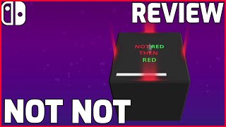 Not Not - A Brain Buster - Review (Nintendo Switch) screenshot 2