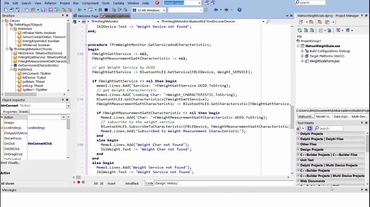 Working with Bluetooth LE and GATT Profiles