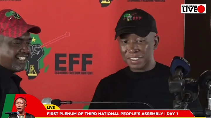 EFF leader Julius Malema Addresses the Media and request for the withdrawal of SANDF in Congo (DRC)