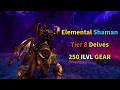 E3 | Elemental Shaman | Tier 8 Delves | 250 Champion Gear | World of Warcraft Midnight
