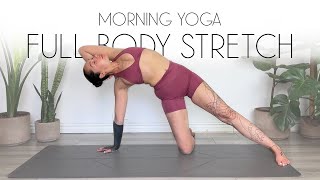 15 Min Morning Yoga Full Body Stretch to Calm Your Nerves