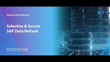 Dynamic Data Replicator - Data Refresh (Client Refresh)