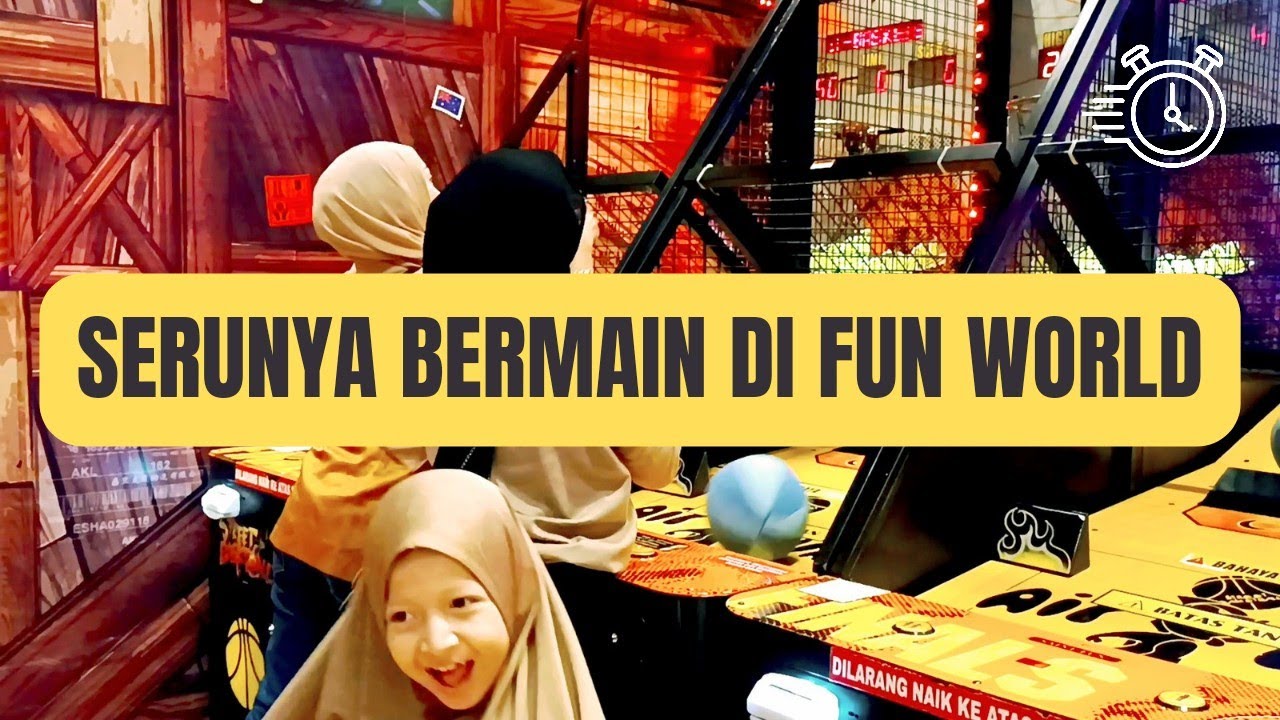 Serunya Bermain di Fun World DMall Depok