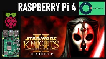 RASPBERRY Pi 4: KOTOR II | ANDROID 11 | GAME TEST | 1080p