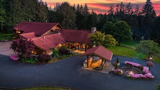 $6,000,000! Spectacular 54 acre estate in Corbett Oregon offers gorgeous resort-like atmosphere