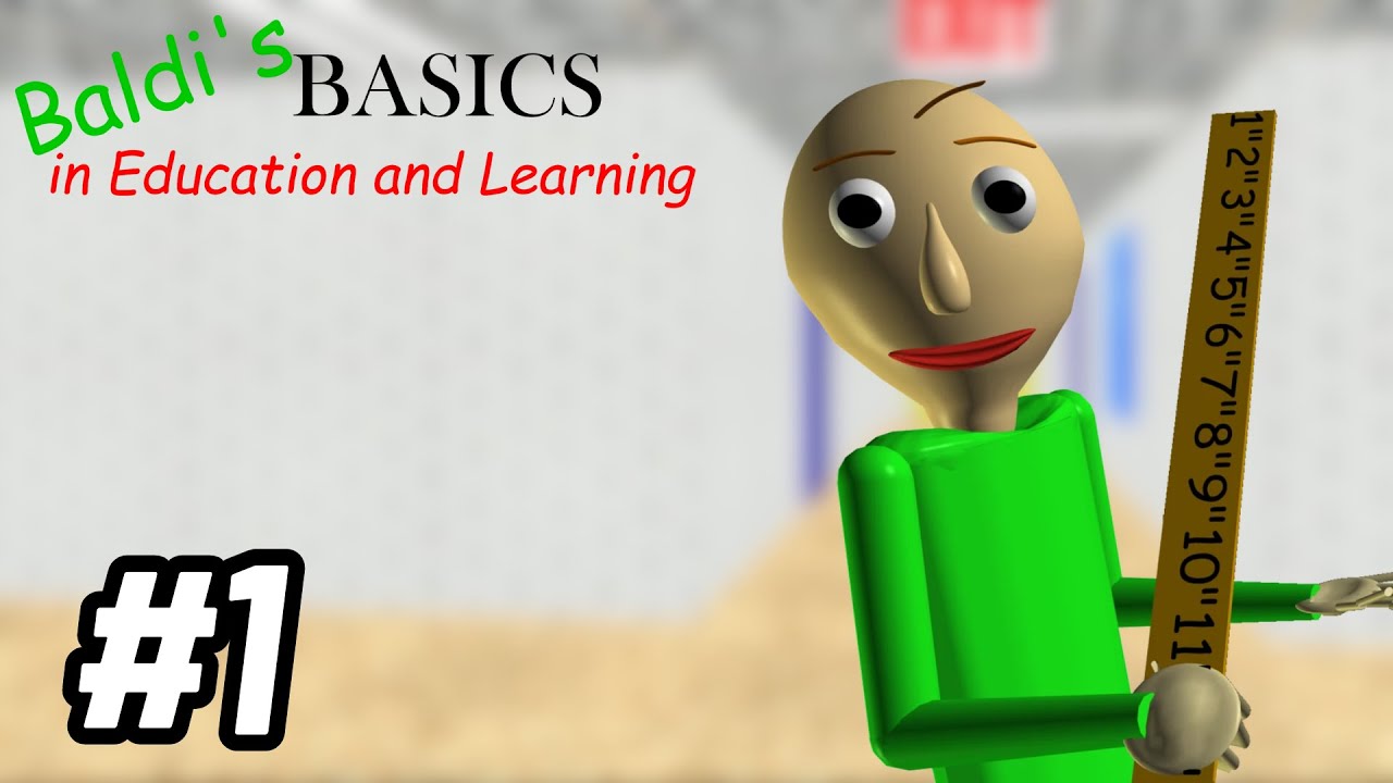 I COMPLETED BALDI'S BASICS - Baldi's Basics in Education and Learning ...