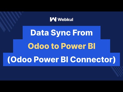 Odoo PowerBI Connector - Data Synchronization from Odoo to PowerBI