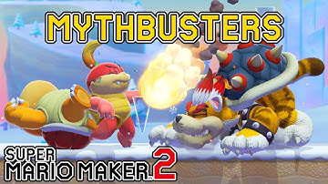 Can You Defeat Bowser with a Groundpound? - Super Mario Maker 2 MYTHBUSTERS [#1]
