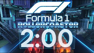 2 Minute Timer | Formula 1 Roller Coaster Timer | F1 Sci-Fi City Countdown