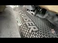 Toyota Land cruiser 79 Rubber Floor Mats Walk Around