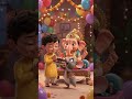 Jai Shree Ganesha #cartoon #ai #animation #funny #shorts #shortsfeed #ganesh