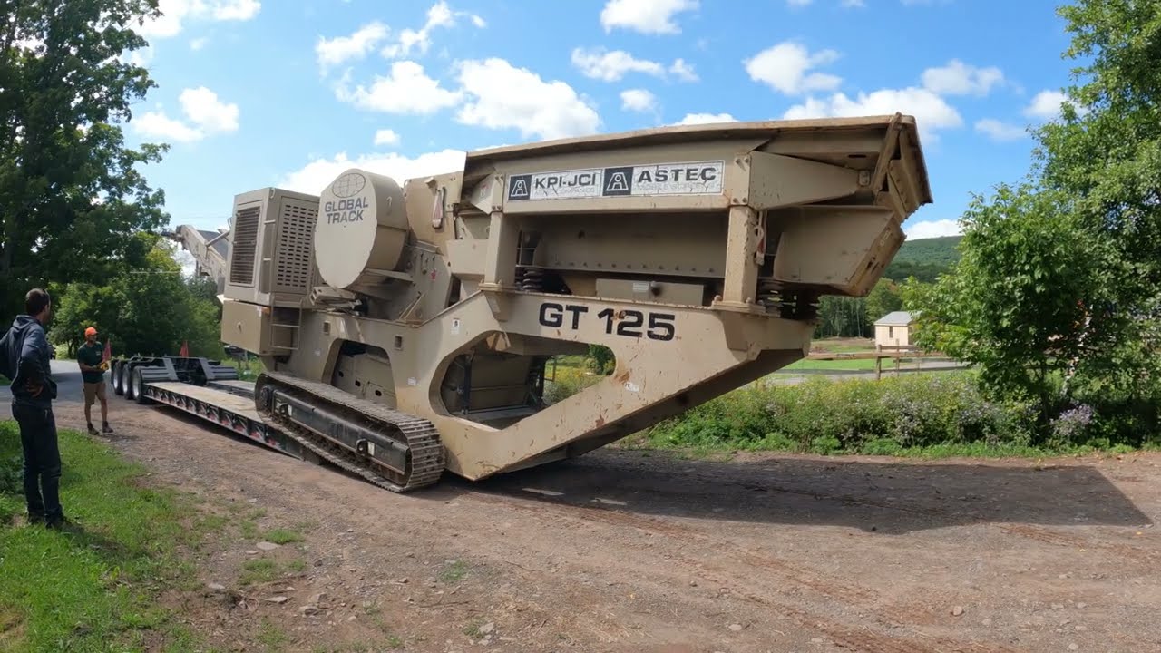 Moving A Rock Crusher YouTube Moving A Rock Crusher YouTube