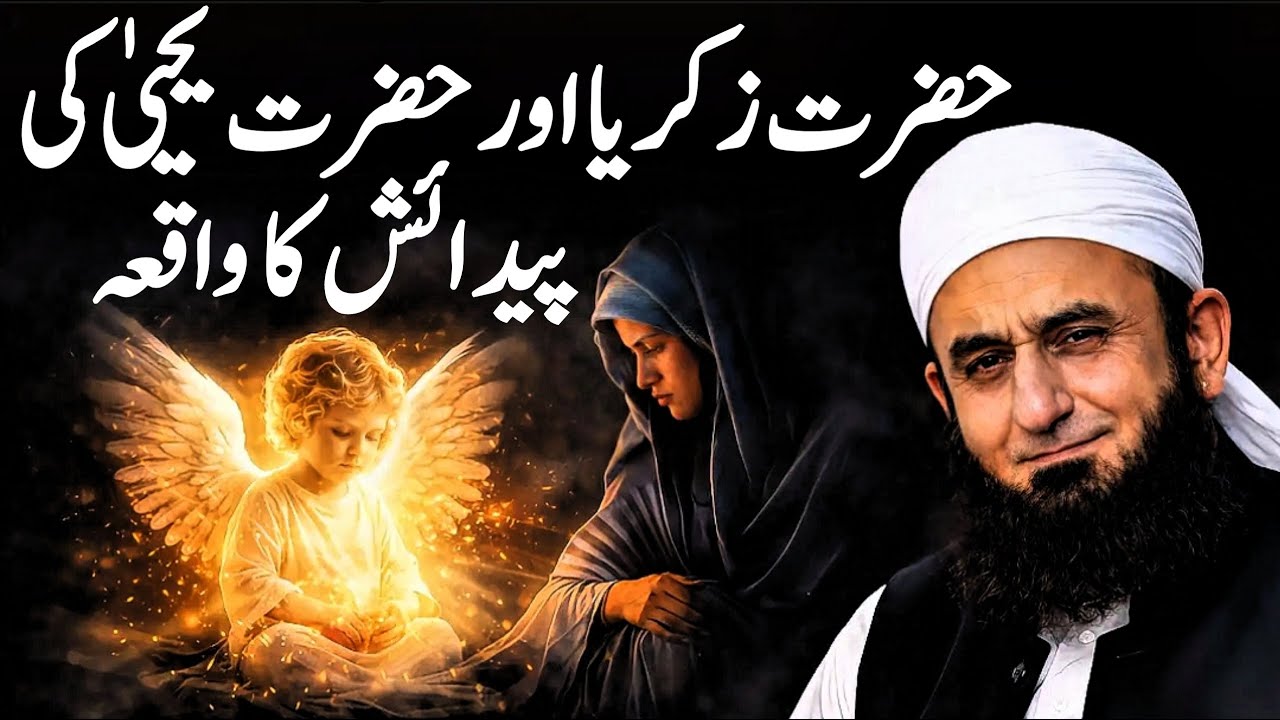 Hazrat Zakariya(A.S)aur Hazrat Yahya(A.S)Ki Paidaish Ka Waqia Tariq Jameel | Islamic Spirituality |