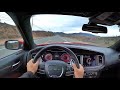 2021 Dodge Charger SRT Hellcat Redeye Widebody POV Canyon Drive (3D Audio)(ASMR)
