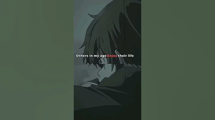 Anime sad status #sad #depression #anime#whatsappstatus#instagram #edit #sigma #shorts
