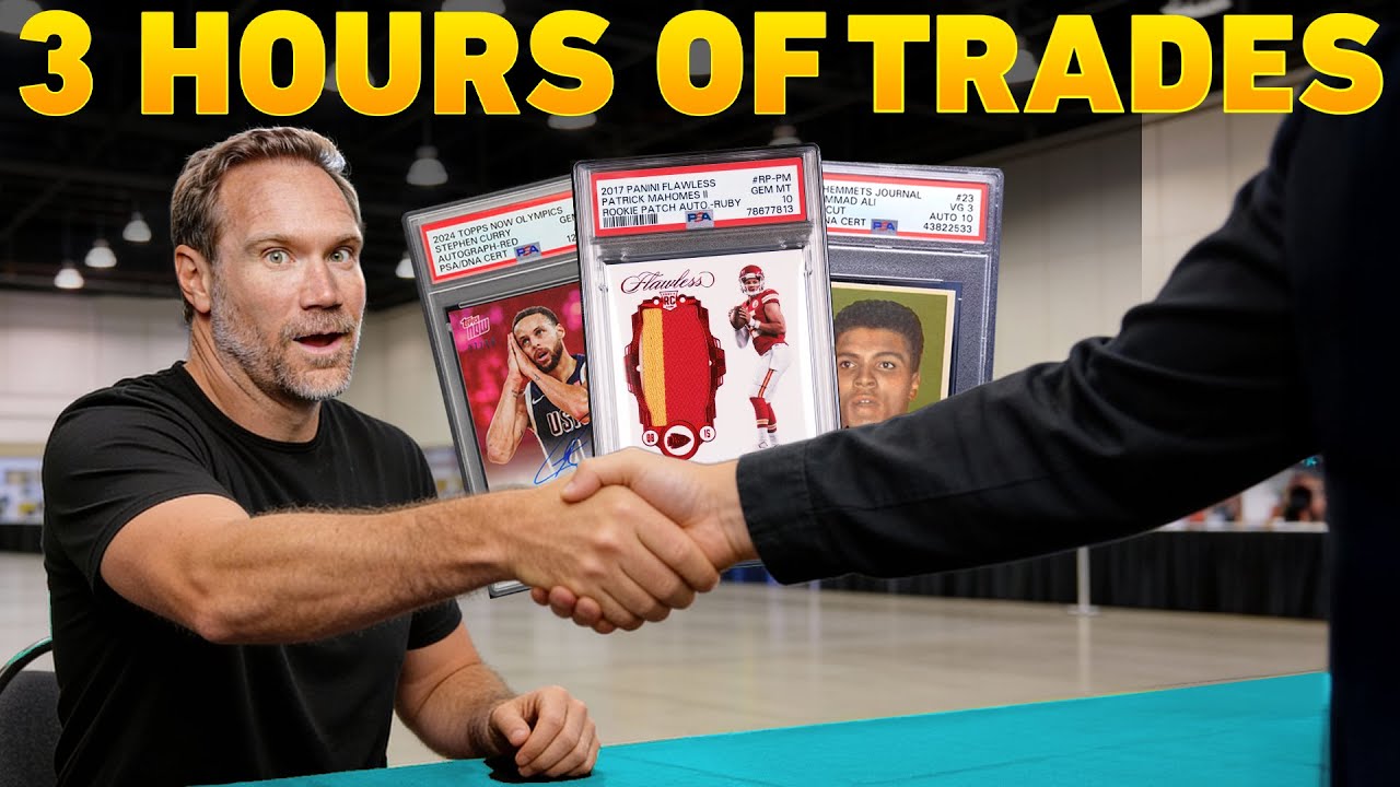 3 Hours of Negotiating BIG Card Trades 🤝 🔥