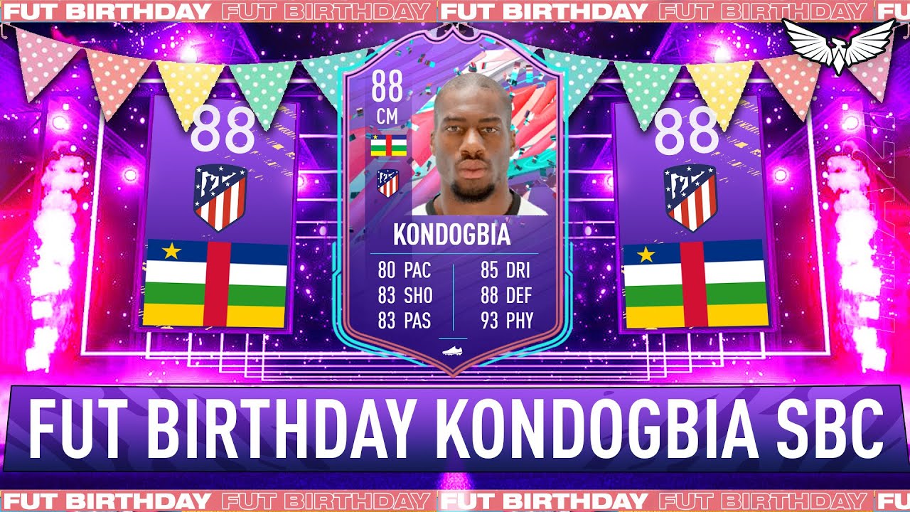 ANOTHER FUT BIRTHDAY PARTY BAG SBC!!! NEW 5* SKILLS KONDOGBIA!!! - FIFA 21 Ultimate Team