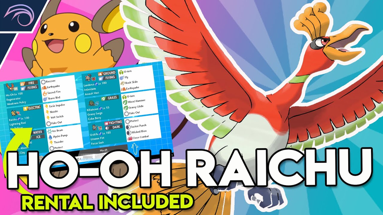 SERIES 8 HO-OH TEAM VGC 2021 Competitive Pokemon Sword and Shield