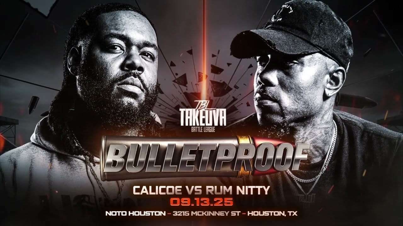 TBL PRESENTS BULLETPROOF: CALICOE vs RUM NITTY TRAILER