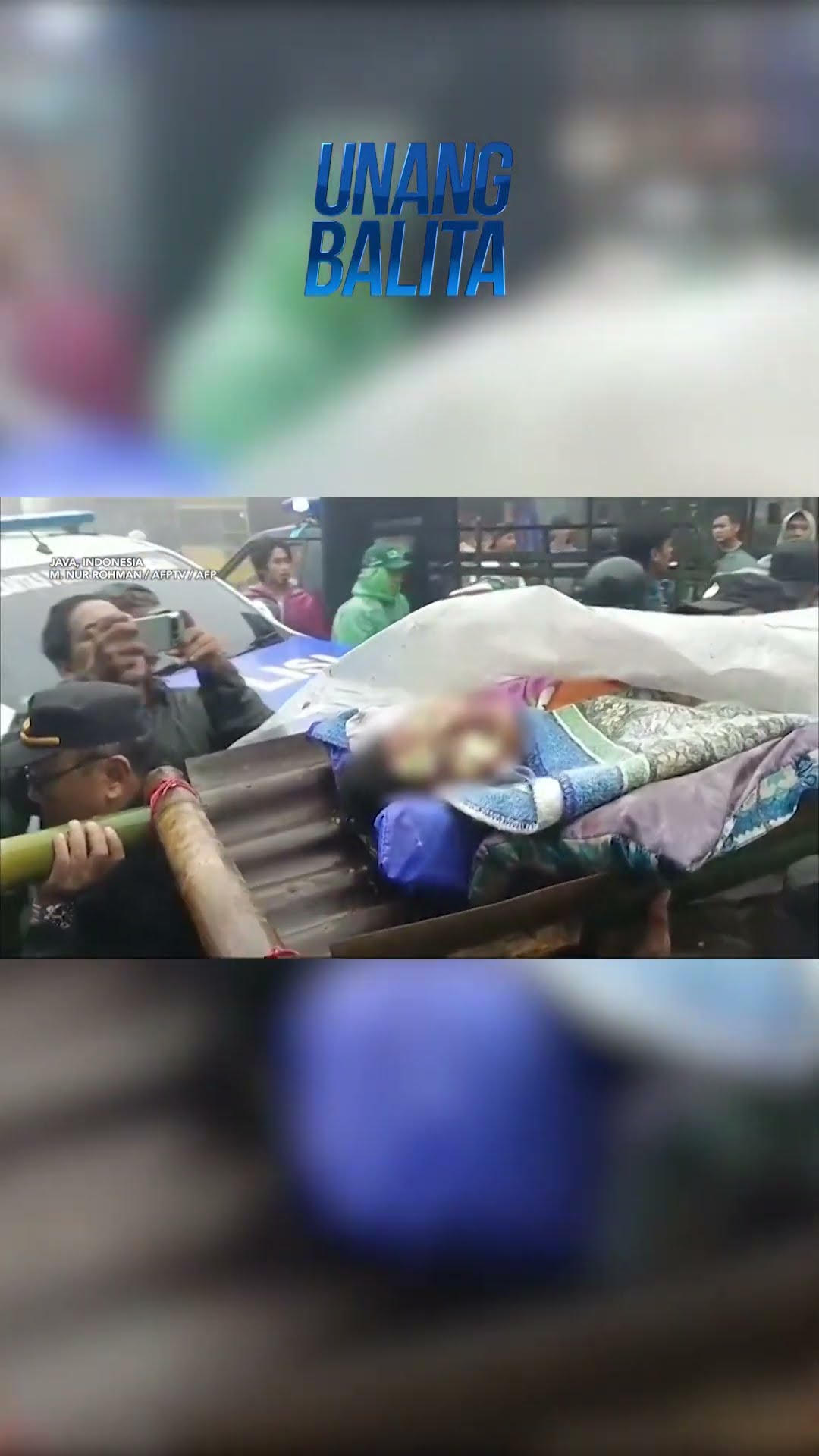 17, patay sa landslide sa Indonesia #shorts l Unang Balita