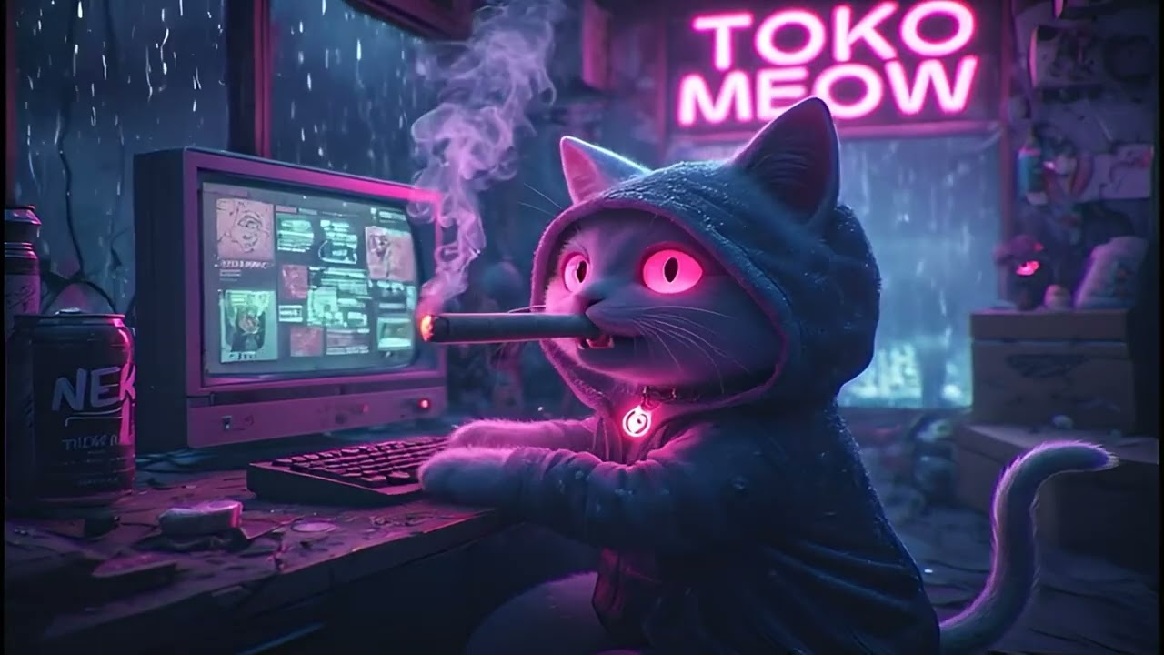 Toko Meow – Stoner Ragga Nights 🌧️💨🐱