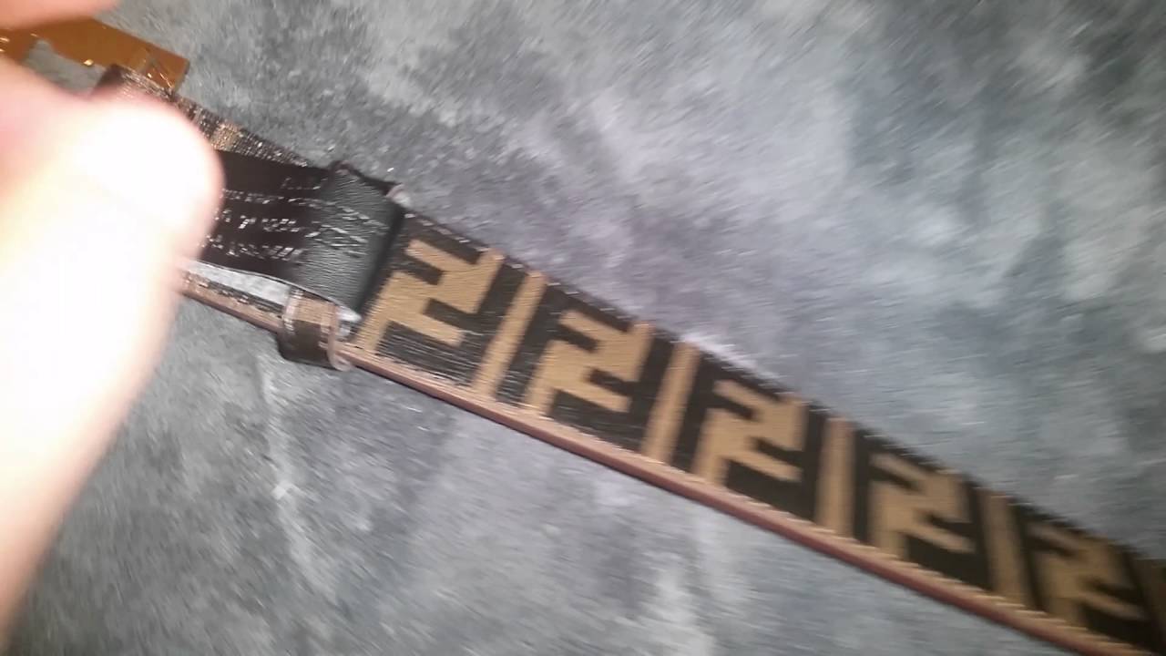 real fendi belt