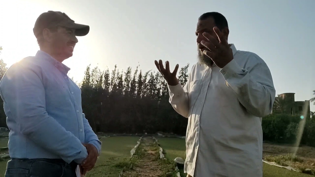 تغذية المواشى على الازولا ☘️🤭 لقاء أستاذ محمد عبدالتواب بدكتور أسعد الدق الجزء الرابع