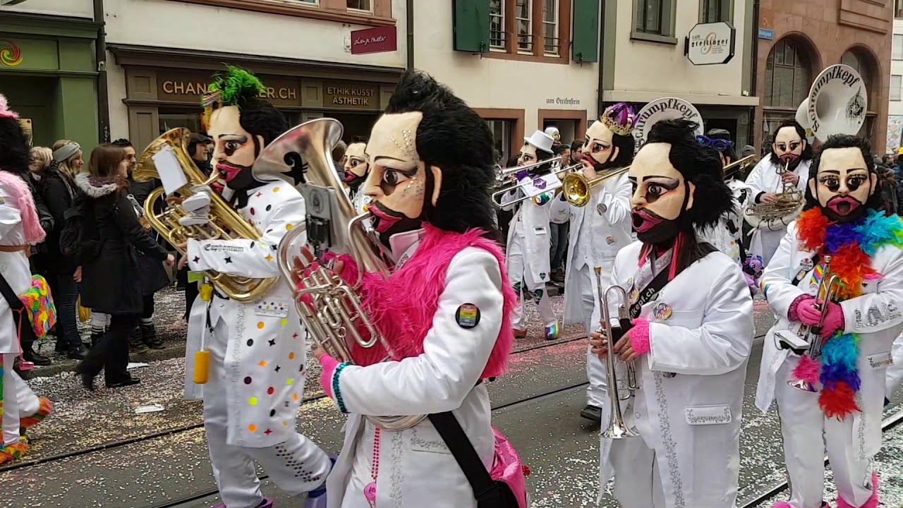 Basler Fasnacht 2018 / Cortege Schrumpfkepf