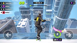 Skateboard Racer - Trying Out Skateboard Racing (Android Gameplay)!! screenshot 2