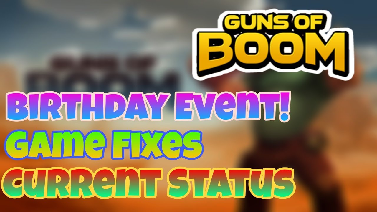 GOB B-Day Event, Fixes, Current Status