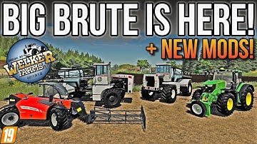 BIG BRUTE IS HERE! + New Mods For Farming Simulator 19!