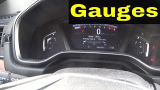 Reading Dashboard Gauges-Driving Lesson
