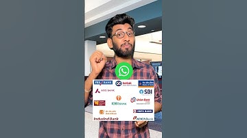 What’s App Banking Services 🤩🔥 #bank #service #whatsapp #finance