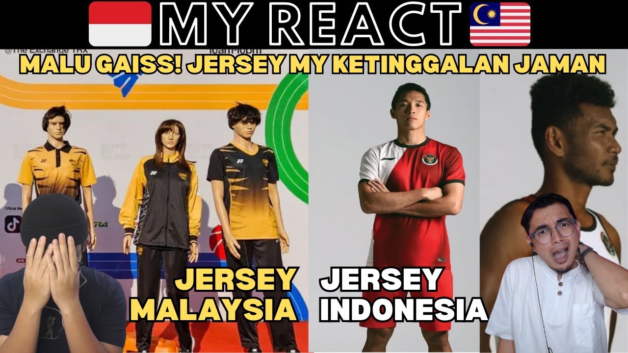 MALU GAISS! JERSEY MY KETINGGALAN JAMAN! NITIZEN MY PUJI JERSEY INDONESIA KEREN!