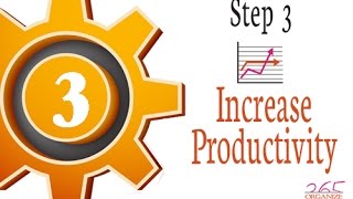 Organize 365 Podcast Episode 147 - Getting Organized Step 3: Increase Productivity